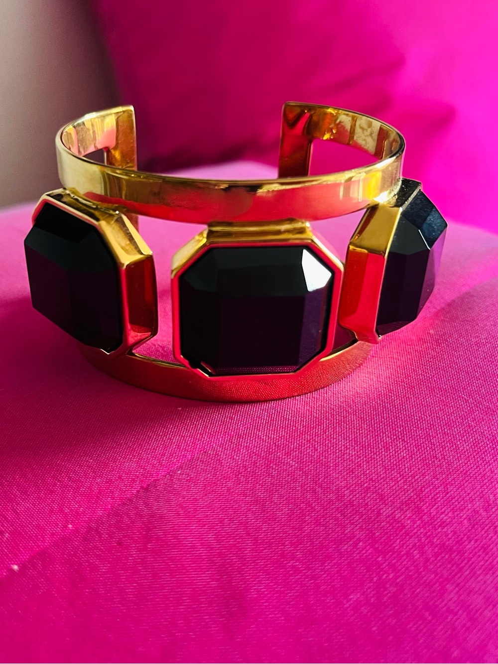 BLACK GOLD JUICY COUTURE CUFF VINTAGE EXCELLENT CONDITION